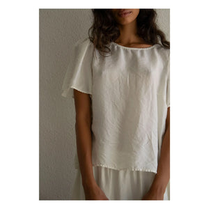 THEAVANT - Top La Fille Encaje | Blanco