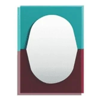 Petite friture - Wander mirror, AC/AL Studio | Rojo cereza