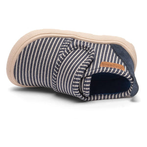bisgaard - Zapatillas antiarañazos a rayas | Azul marino