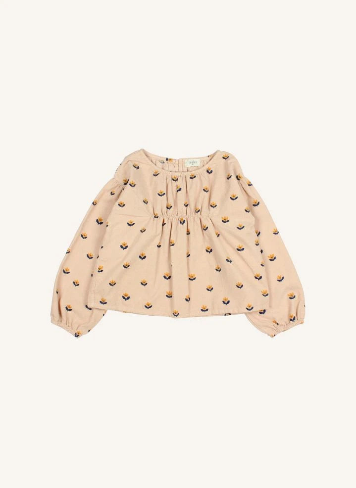 Búho - Blusa de Algodón Orgánico Naïf | Rosa