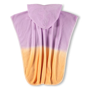 Poncho de playa bicolor Molo | Morado