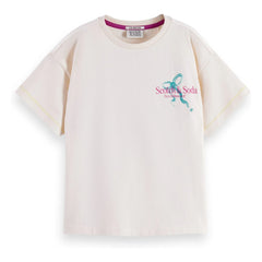 Scotch & Soda - Camiseta con estampado de Scotch & Soda | Crema
