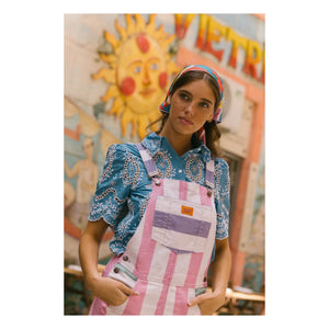 Favorite People - Mono Corto Rayas Amore - Colección Mujer | Rosa