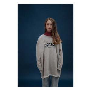 Repose AMS - Cómodo vestido de algodón orgánico | Gris