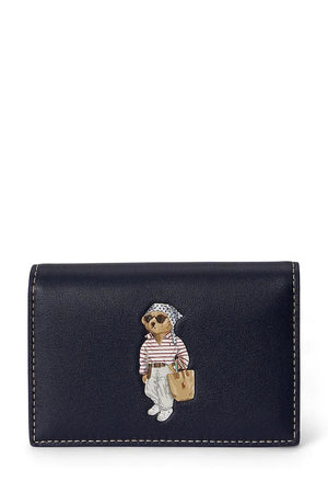 Cartera de cuero Polo Ralph Lauren para mujer
