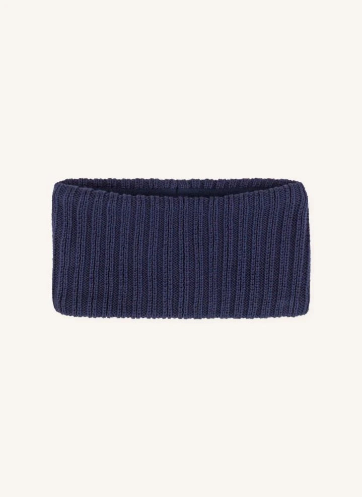 Petit Bateau - Cuello para bebé forrado de algodón orgánico | Azul marino