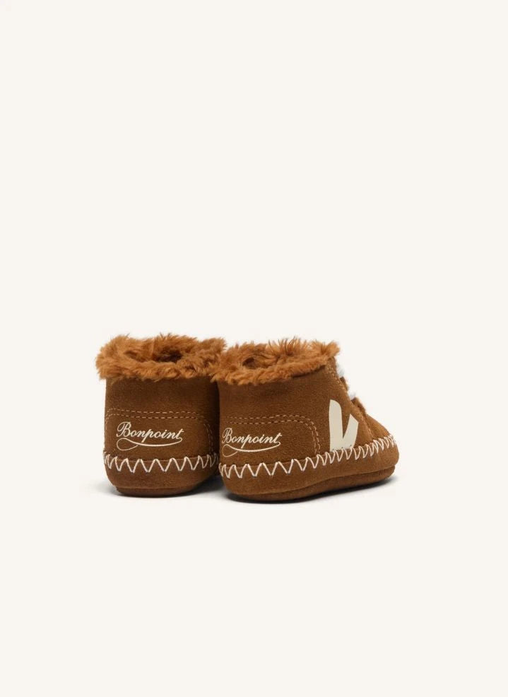 Veja - Baby Winter Light ZZ Zapatillas de Suede - Veja x Bonpoint | Marrón