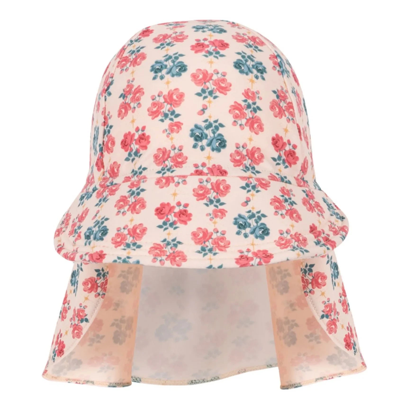 Konges Sløjd - Sombrero con estampado floral Manuca, fibra reciclada | Beige