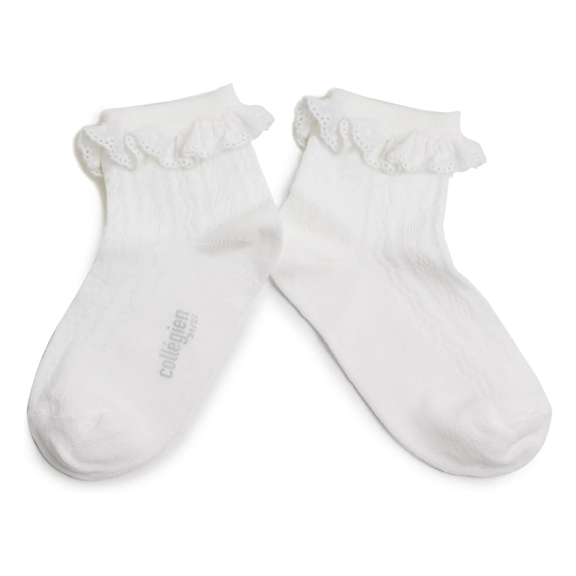 Collégien - Calcetines Marie-Antoinette | Blanco