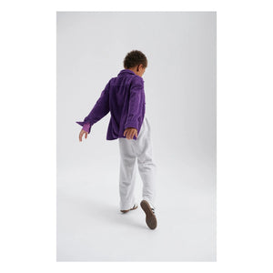 American Vintage - Jogger Large Atubay | Blanco jaspeado