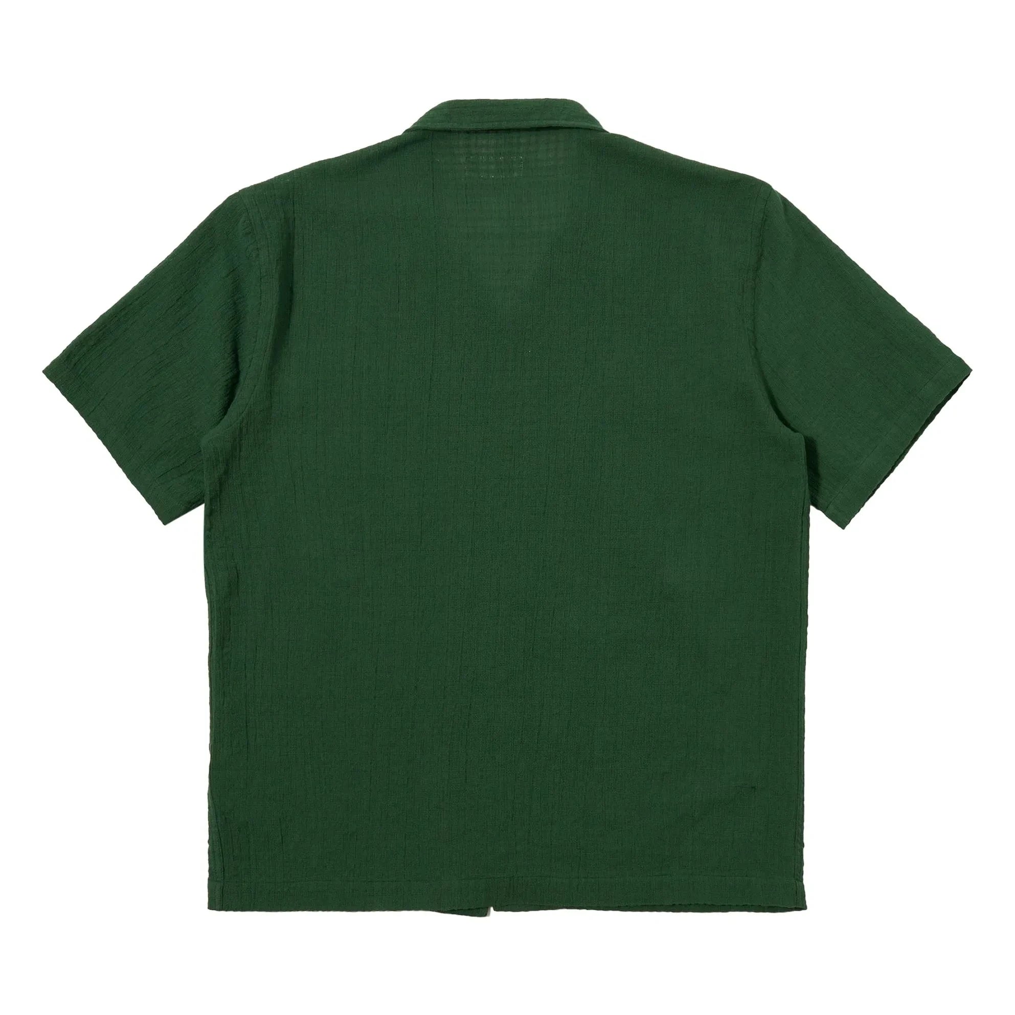 Universal Works - Camisa Road Algodón | Verde