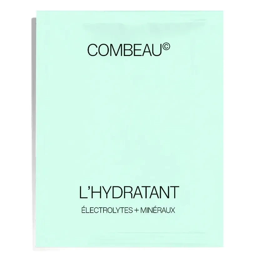 Combeau - Suplemento Alimenticio Hidratante de Menta - 14 sobres | Verde Menta