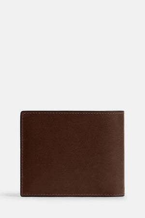 Cartera de cuero para hombre Coach