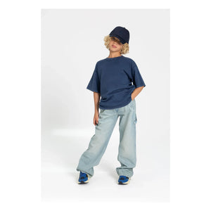 Smallable Kid - Camiseta Nils de algodón orgánico | Azul marino