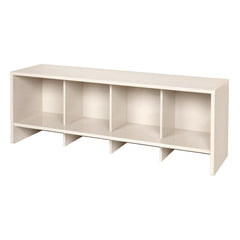Broste Copenhagen - Estantería baja de madera Tenna | Gris claro