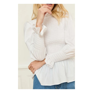 Maria de la Orden - Blusa Aleria | Blanco