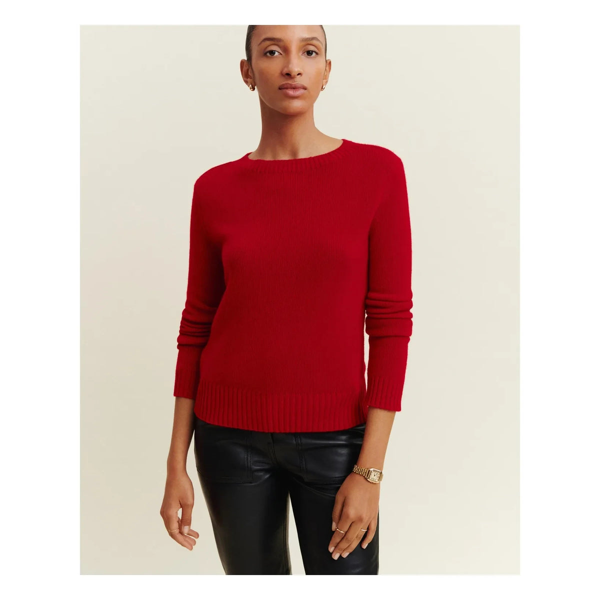 Bompard - Léa Jersey de cachemira | Rojo