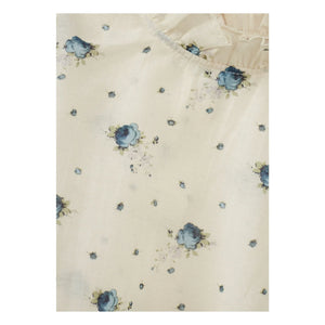 Caramel - Conjunto de blusa y pantalón corto Sana Fleurs | Crudo