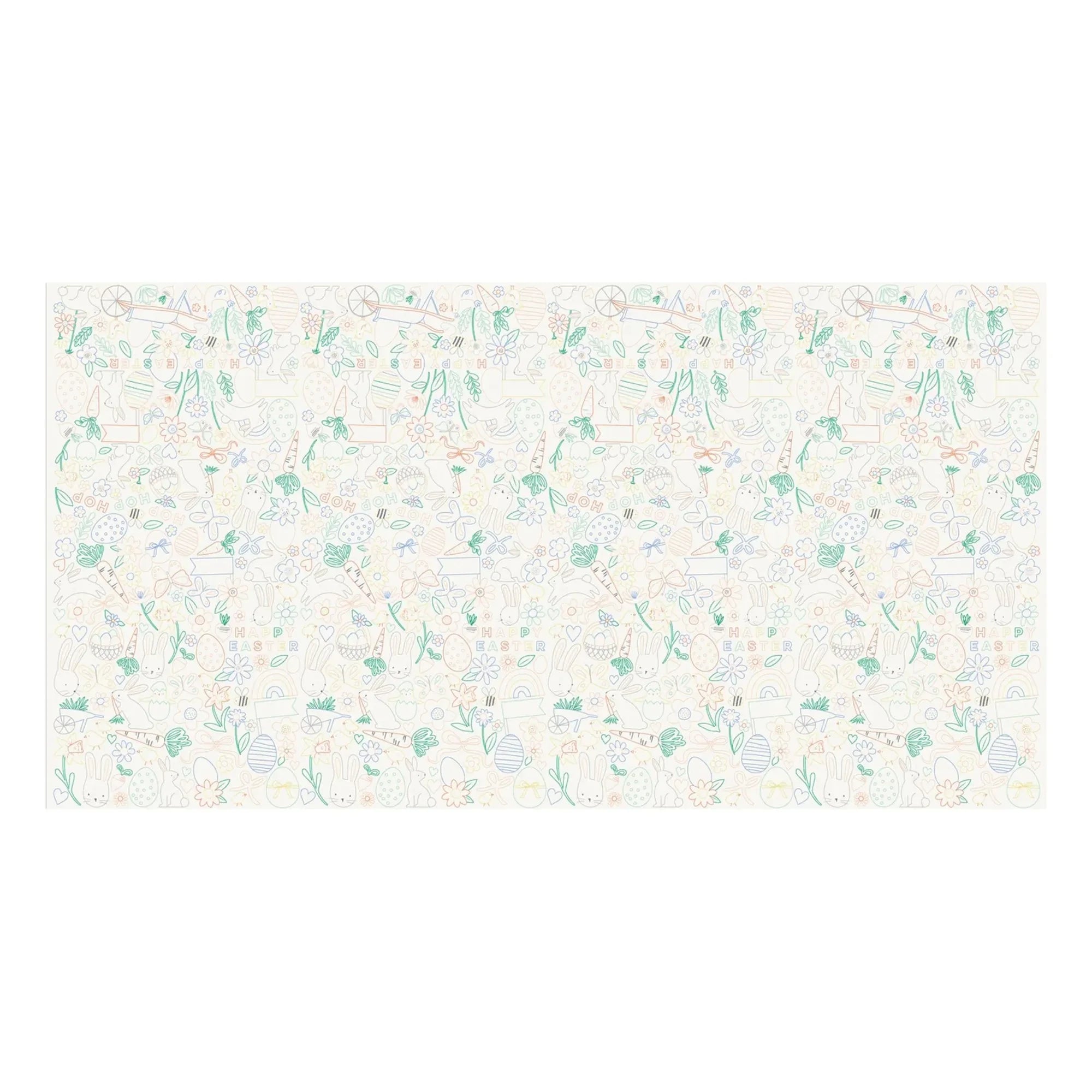 Meri Meri - Mantel de Pascua, para colorear