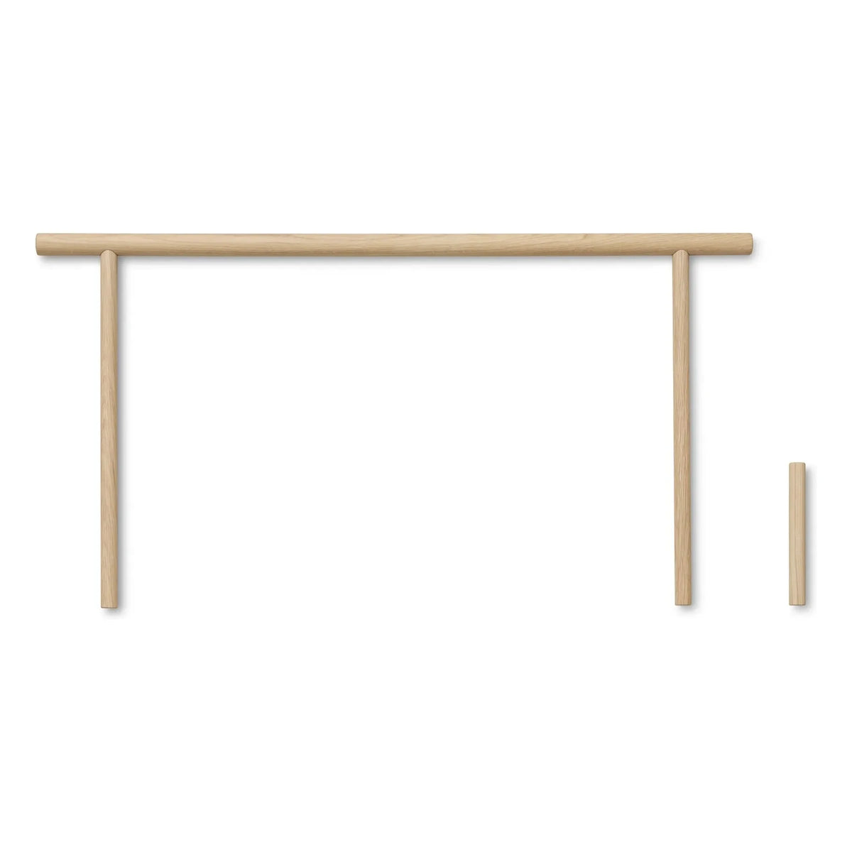 Oliver Furniture - Barandilla de seguridad para cama de día de roble