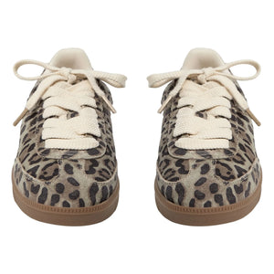 Sofie Schnoor - Zapatillas Eviasy Leopard | Marrón