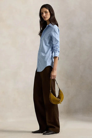Camisa de algodón con elastano Polo Ralph Lauren para mujer