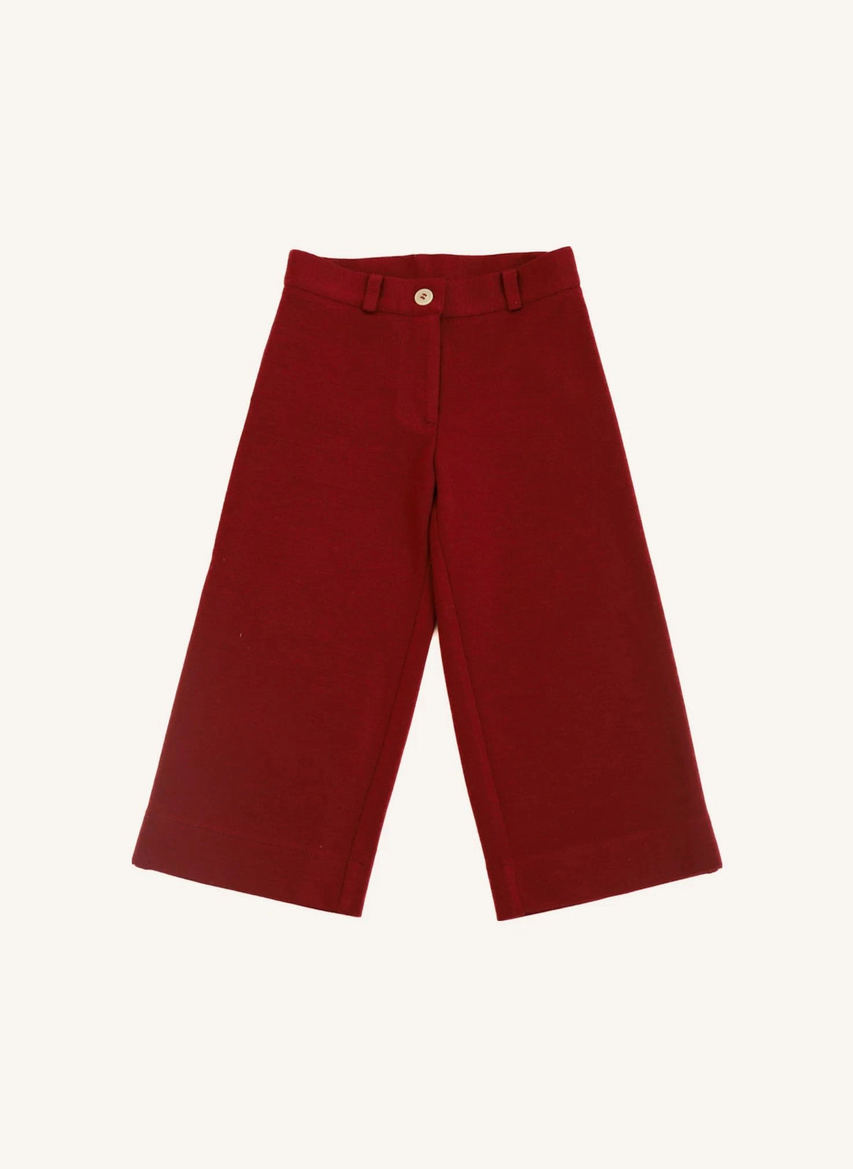Kalinka - Pantalón Raya de Lana | Rojo