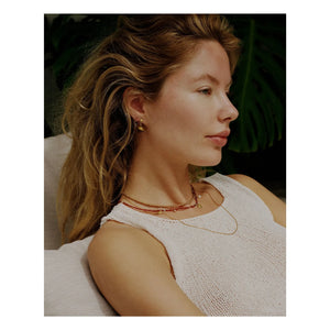 Anni Lu - Collar Harmony marrón | Rojo