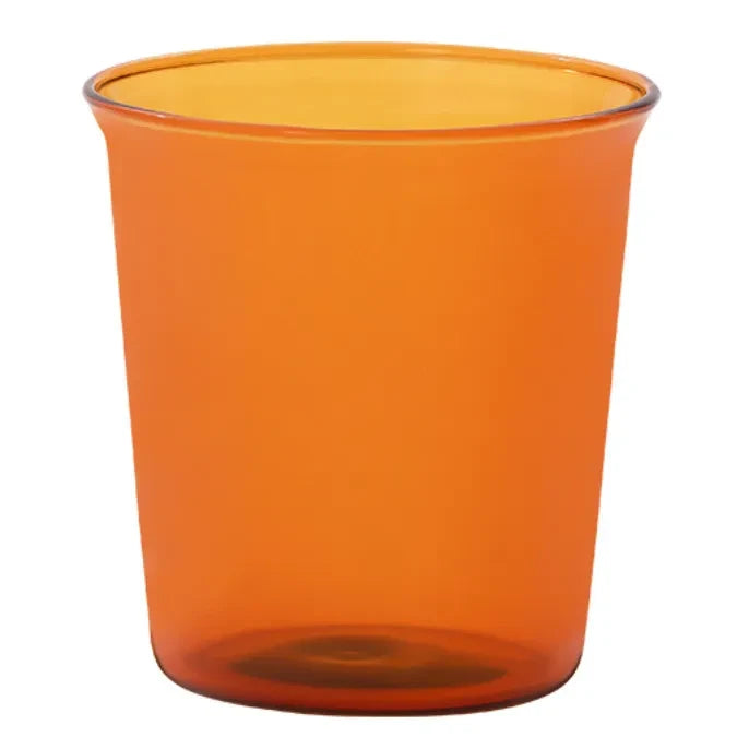 Kinto - Vaso de doble pared de cristal fundido - 250 ml | Ámbar
