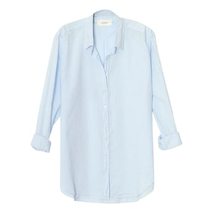 Xirena - Camisa Beau de popelín de algodón | Azul claro