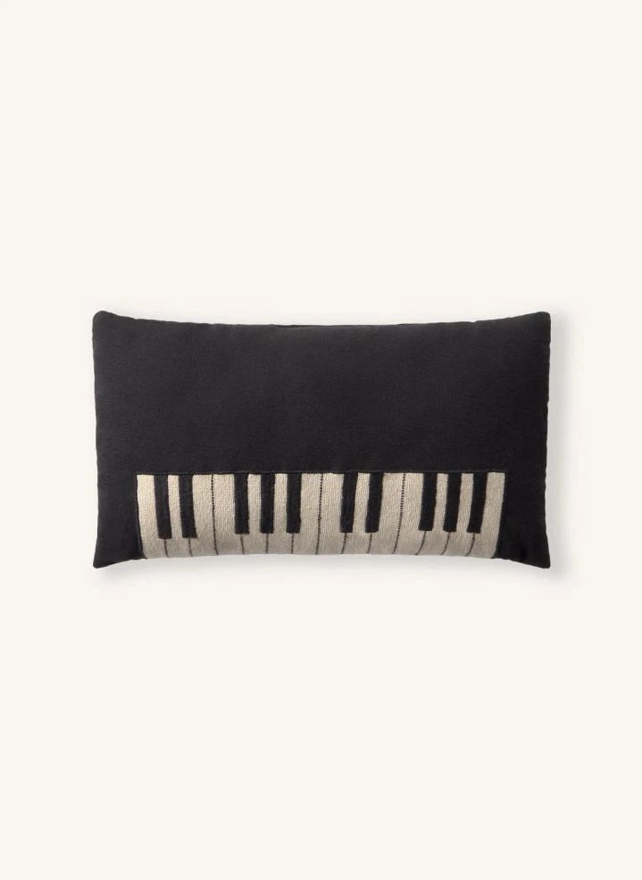 Lorena Canals - Cojín Piano | Negro