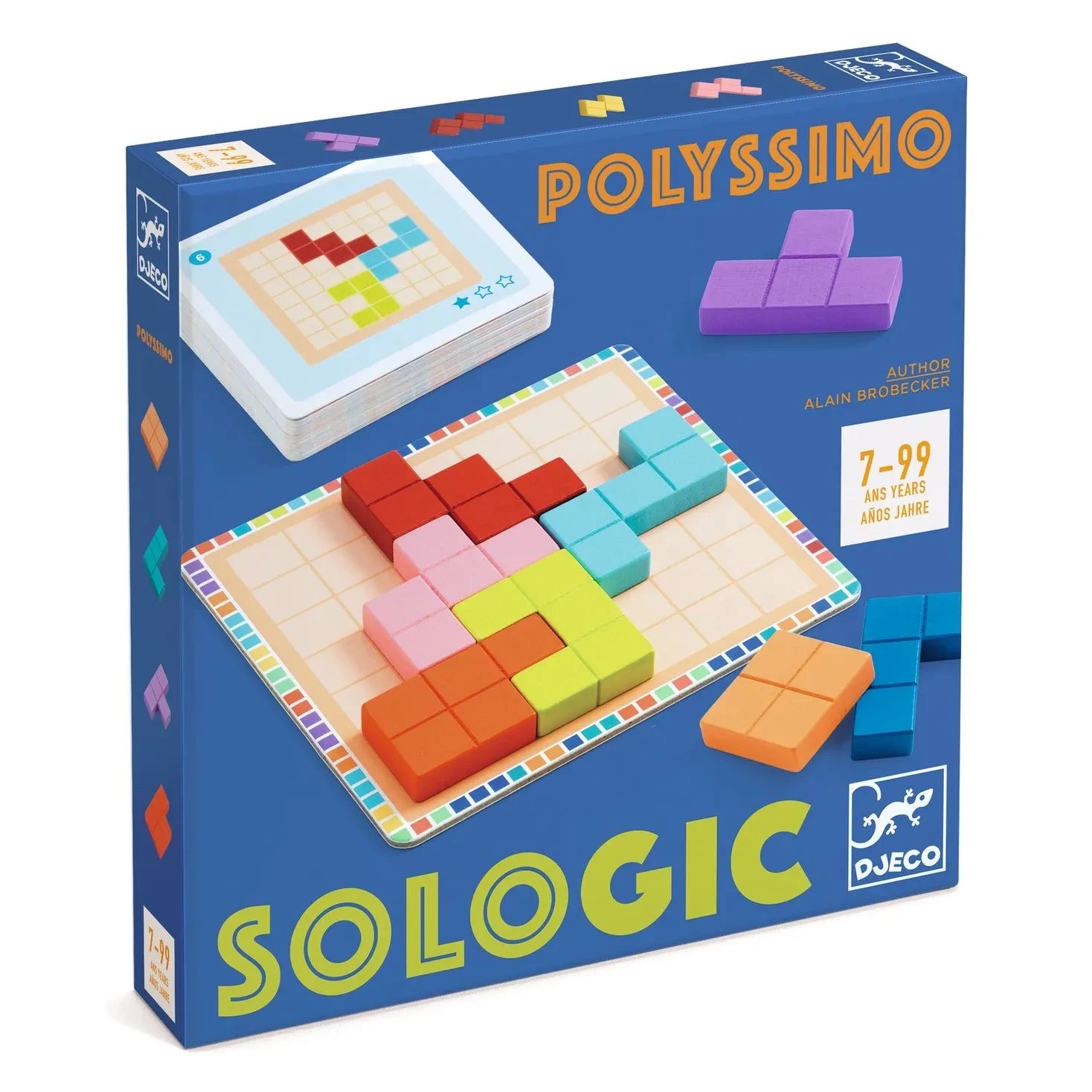 Djeco - Sologic - Set de Puzzle Polyssimo
