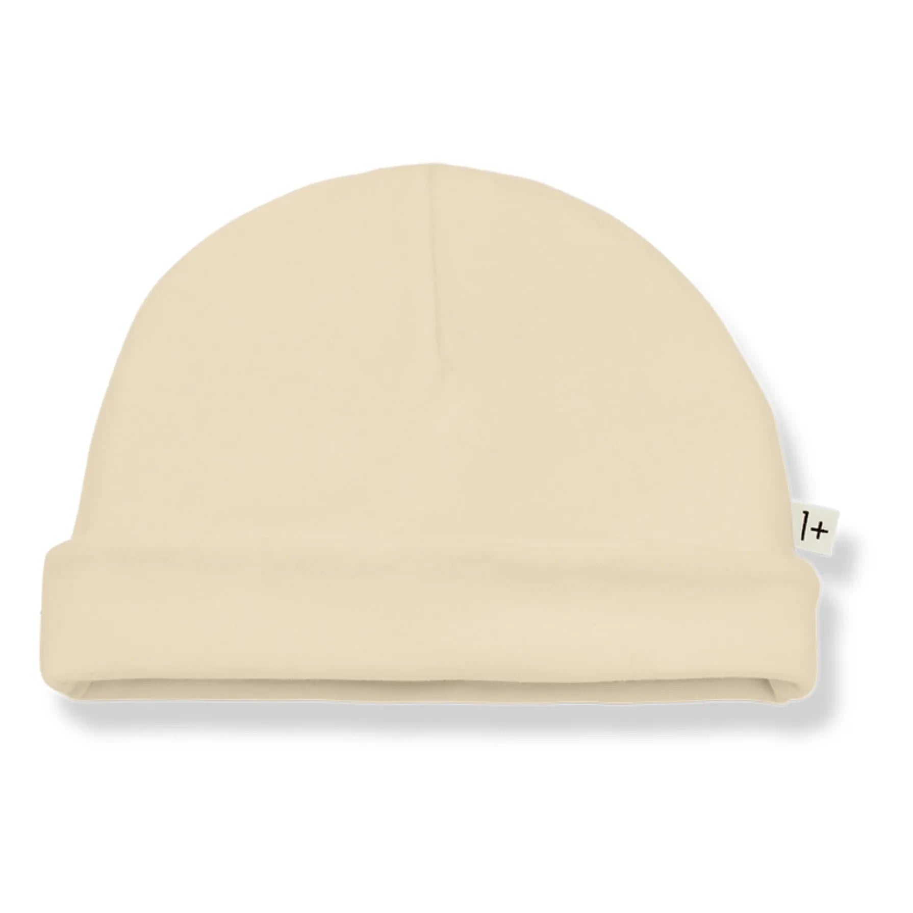 1+ in the family - Nuc Gorro de algodón orgánico | Beige