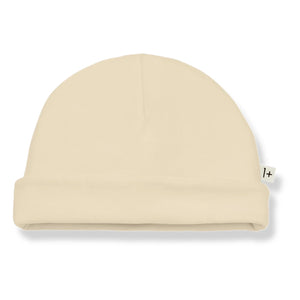 1+ in the family - Nuc Gorro de algodón orgánico | Beige