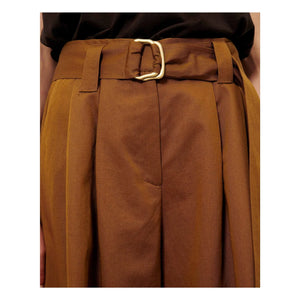 Sessùn - Rive Pantalón de algodón | Bronce