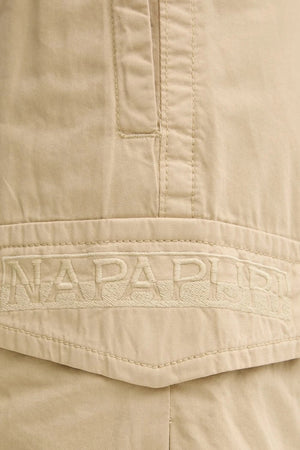 Napapijri Pantalones Cortos Cargo de Algodón para Hombre N-Deline