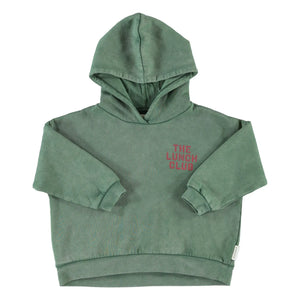 Piupiuchick - The Lunch Club organik pamuklu sweatshirt | Yeşil