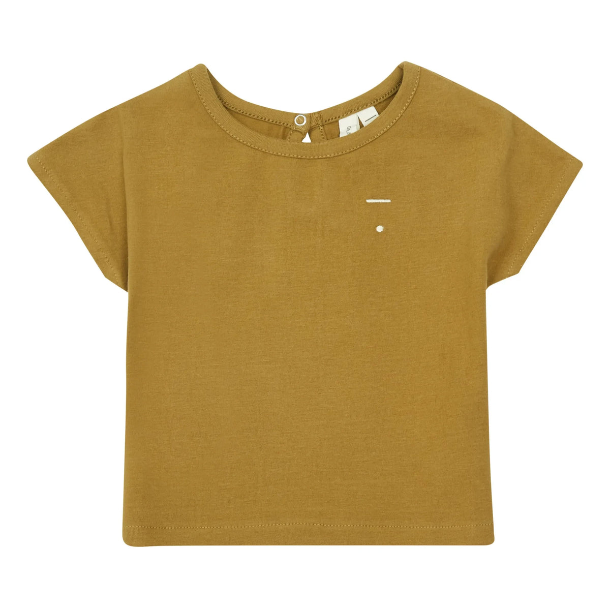 Gray Label - Camiseta de Bebé de Algodón Orgánico | Caqui