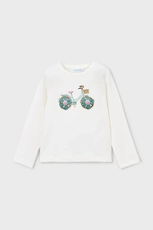 Blusa de manga larga Mayoral para niña