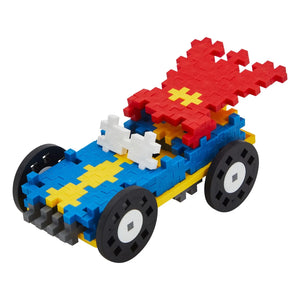 Plus-Plus - Tubo Coche de superhéroe - 200 piezas