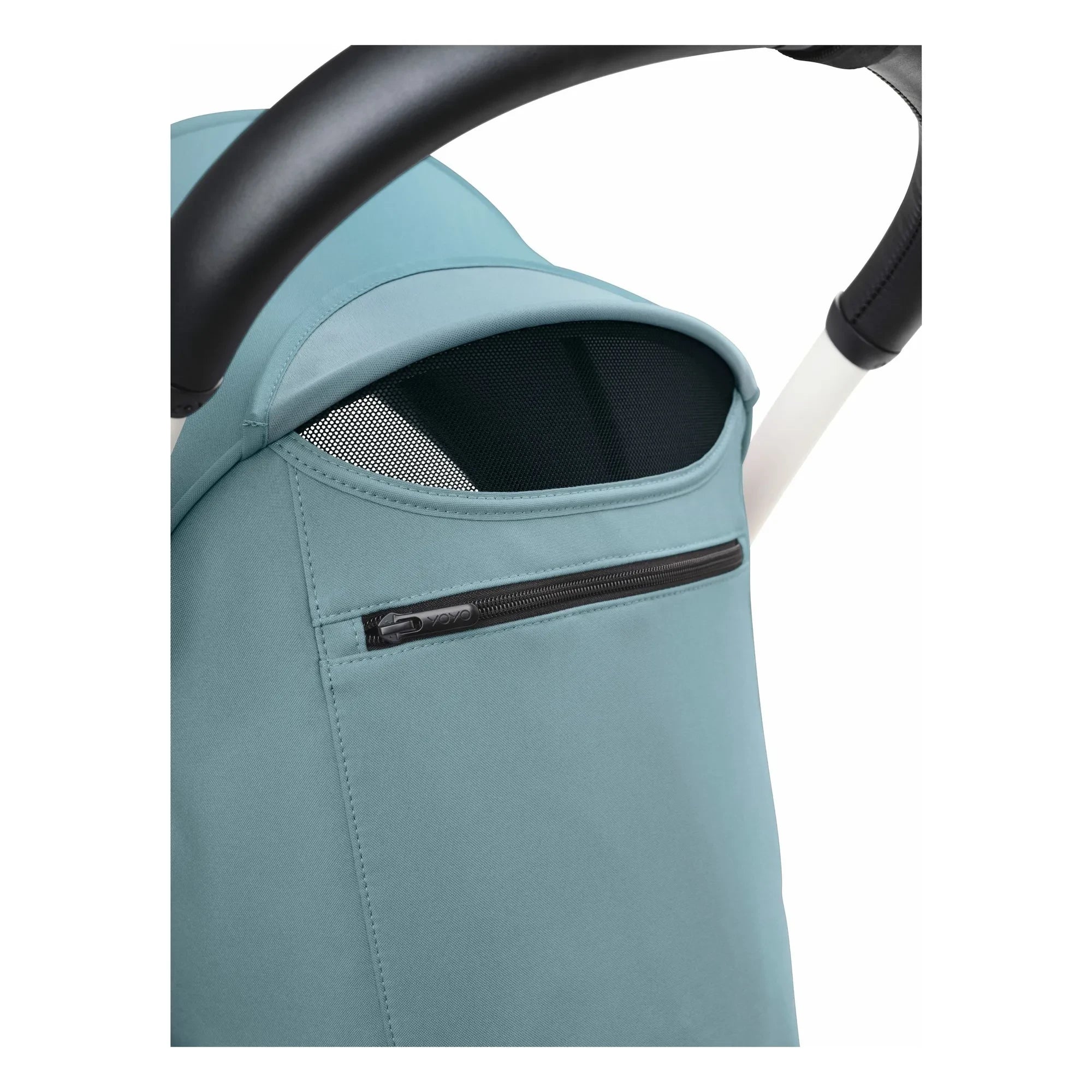Stokke® - YOYO³ Cochecito de bebé 6+ Chasis blanco | Aqua