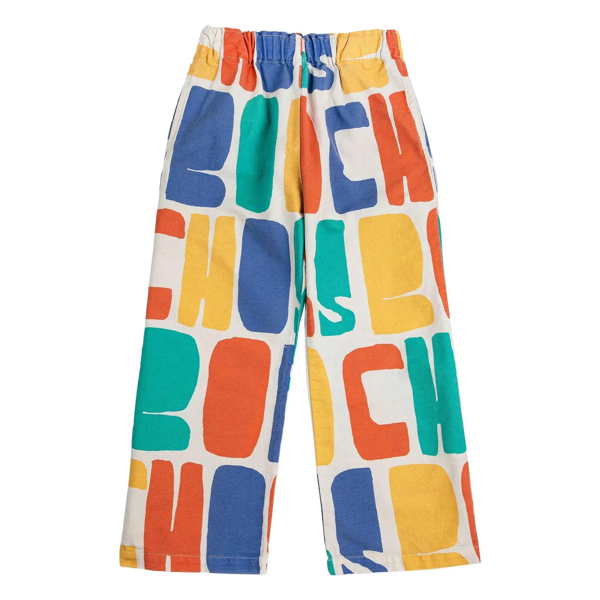Bobo Choses - Bobo Choses Pantalón de Algodón Orgánico | Blanco