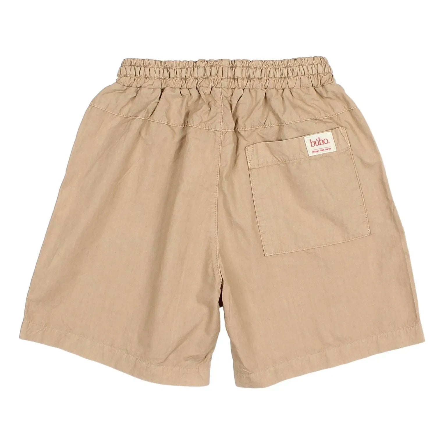 Búho - Bermuda de popelina de algodón orgánico | Beige