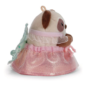 Nici - Peluche de mapache Rakuma de hadas | Rosa