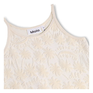 Molo - Top de tirantes Rice Palm | Crudo