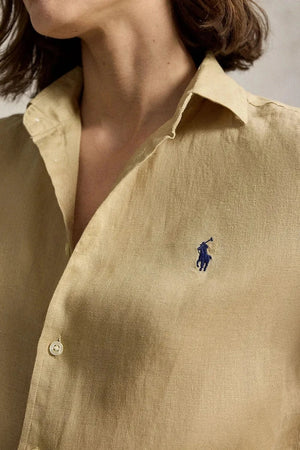 Camisa de lino Polo Ralph Lauren para mujer
