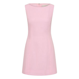 Faithfull the Brand - Vestido Lydie de lino y algodón | Chocolate