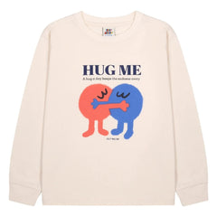 Jelly Mallow - "Hug Me" Camiseta | Ecru