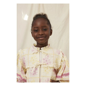Bebe Organic - Blusa bordada Alba | Amarillo