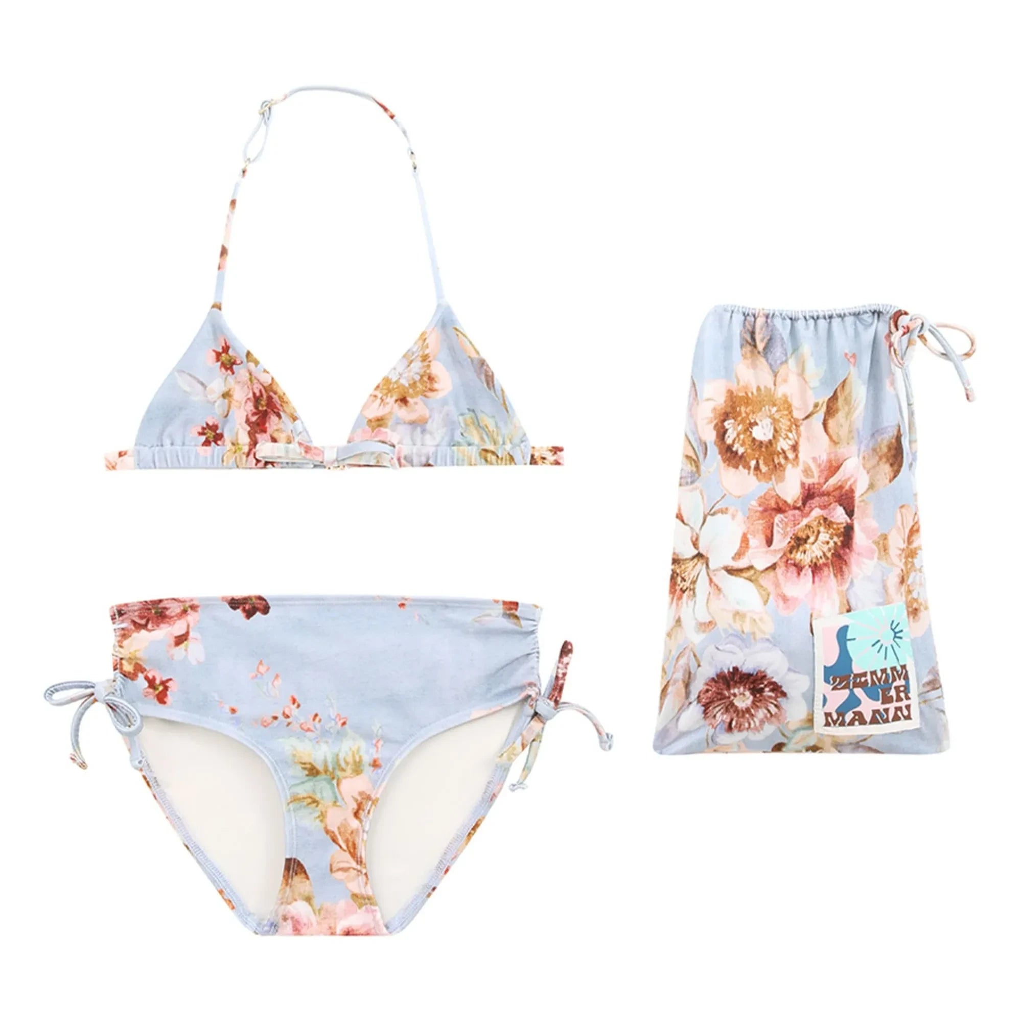 Zimmermann - Awaken Fleuri Mayo | Azul Claro